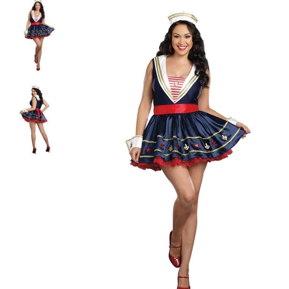 Spirt Halloween Navy Girl Costume